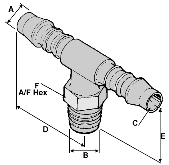 More info on Metric Threaded Tee Connectors