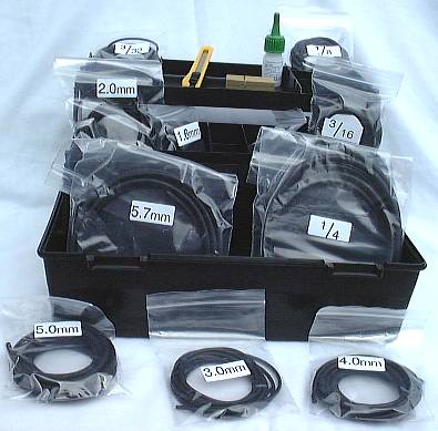 More info on 11 Sizes O-Ring Splicing Kit (Nitrile)
